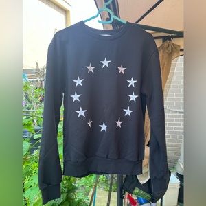 ETUDES Long Sleeve Black Sweatshirt